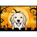 Micasa Halloween Golden Retriever Indoor and Outdoor Mat, 18 x 27 in. MI10995